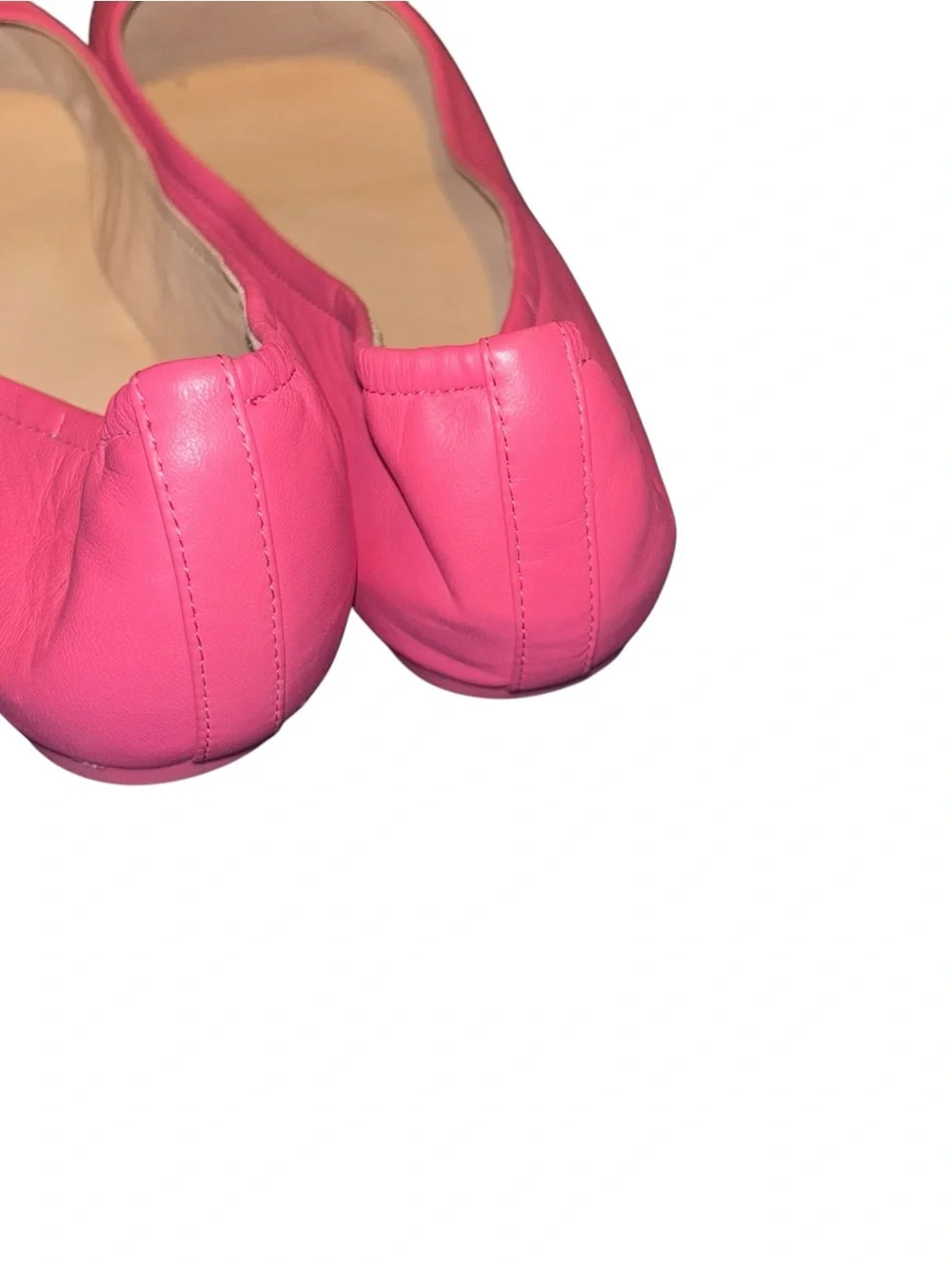 Kate Spade new york kora pink leather ballet flats size 9.5 slip on